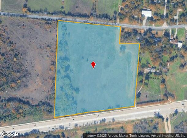  4351 E University Dr, Denton, TX Parcel Map
