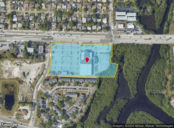  8350 Park Blvd, Seminole, FL Parcel Map