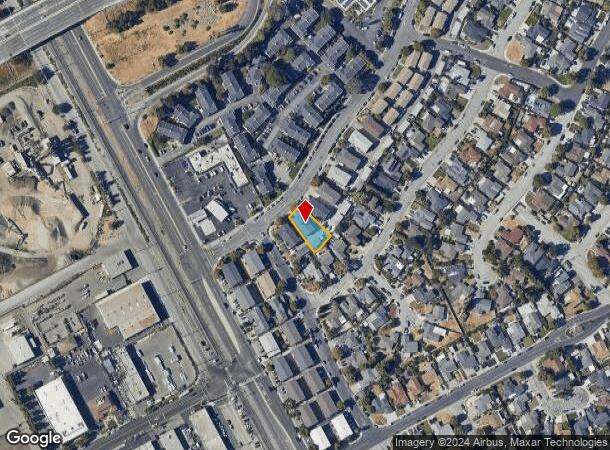  1090 Clyde Ave, Santa Clara, CA Parcel Map