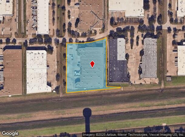1615 Diplomat Dr, Carrollton, TX Parcel Map