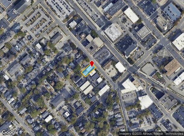  252 E High St, Lexington, KY Parcel Map