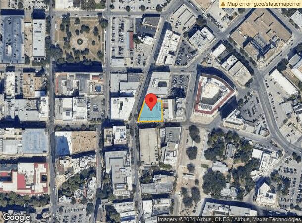  110 Broadway St, San Antonio, TX Parcel Map