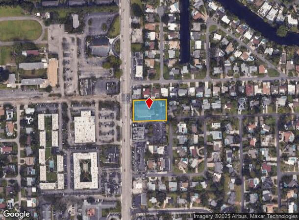  2850 N Andrews Ave, Wilton Manors, FL Parcel Map