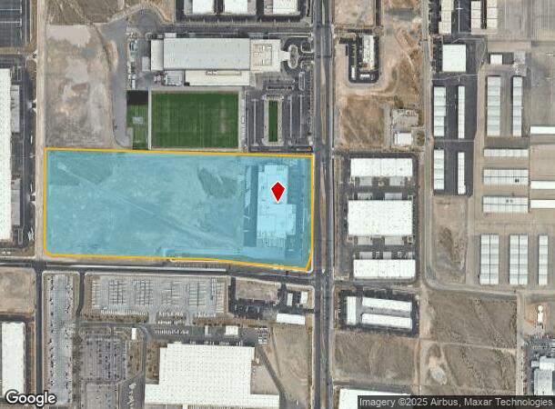  490 E Bruner Ave, Henderson, NV Parcel Map