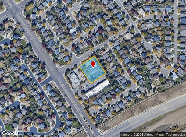  13990 W Bates Ave, Lakewood, CO Parcel Map