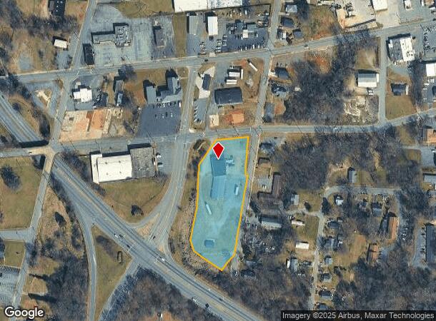 1201 2Nd Ave Sw, Hickory, NC Parcel Map