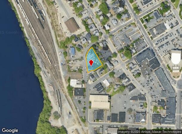  57 Pearl St, Framingham, MA Parcel Map