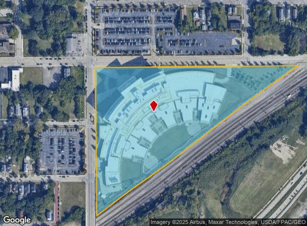  9812 Quincy Ave, Cleveland, OH Parcel Map