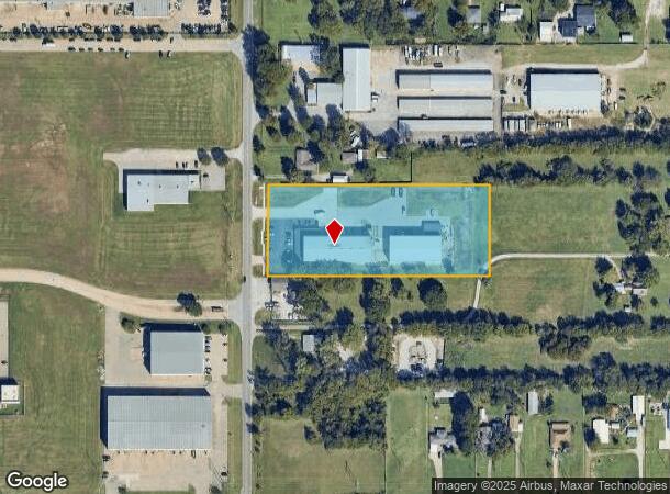  1205 N Garnett Rd, Tulsa, OK Parcel Map