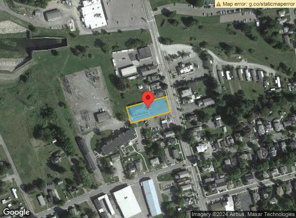  107 N Main St, Mansfield, PA Parcel Map