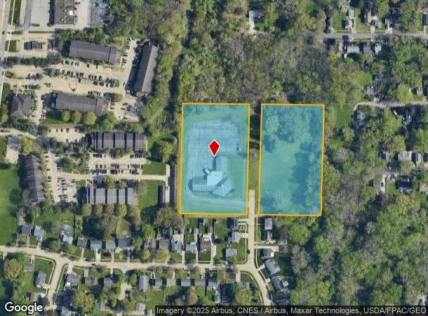 2500 Kingsport Way, Akron, OH Parcel Map