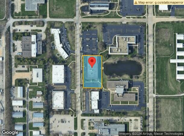  2100 S Oak St, Champaign, IL Parcel Map