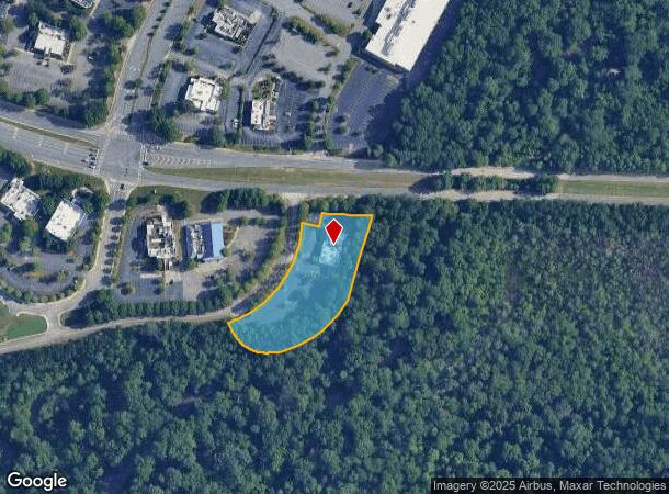  2375 Mansell Rd, Alpharetta, GA Parcel Map