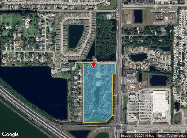  3604 Middleburg Ln, Rockledge, FL Parcel Map