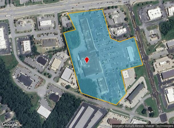 7380 Spout Springs Rd, Flowery Branch, GA Parcel Map