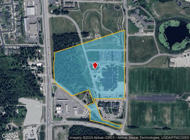  1600 Hospital Way, Whitefish, MT Parcel Map