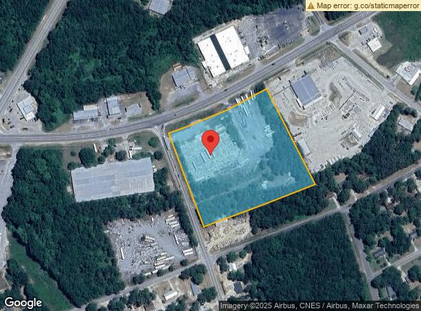  325 Industrial Way, Swainsboro, GA Parcel Map