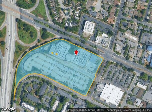 701 E El Camino Real, Mountain View, CA Parcel Map
