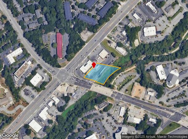 2024 N Druid Hills Rd Ne, Brookhaven, GA Parcel Map