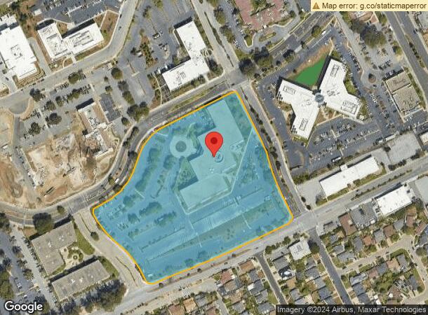  1111 Bayhill Dr, San Bruno, CA Parcel Map