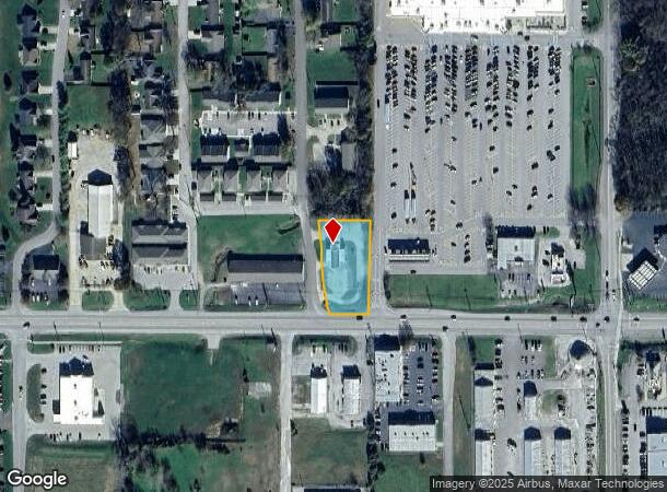 1624 W Mcclain Ave, Scottsburg, IN Parcel Map