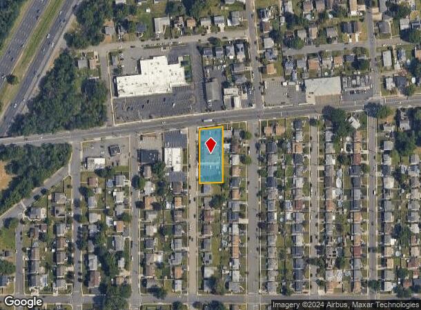  283 Inman Ave, Colonia, NJ Parcel Map