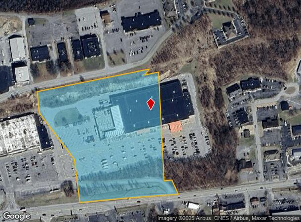 1180 W Main St, Bridgeport, WV Parcel Map