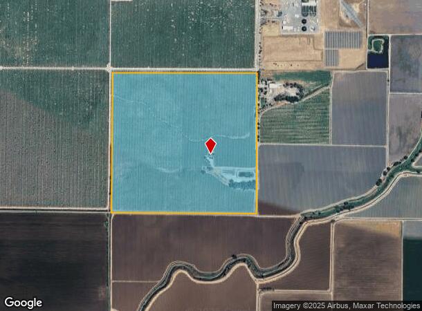  1389 S Bert Crane Rd, Atwater, CA Parcel Map