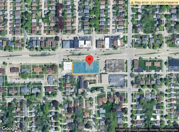  8411 W Capitol Dr, Milwaukee, WI Parcel Map