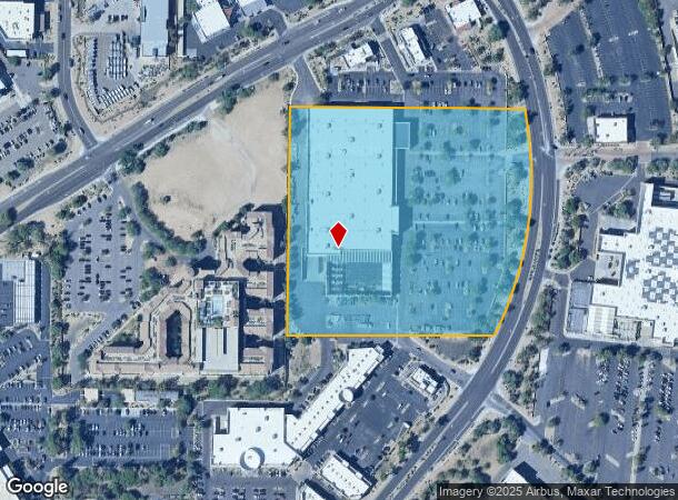  15499 N Hayden Rd, Scottsdale, AZ Parcel Map