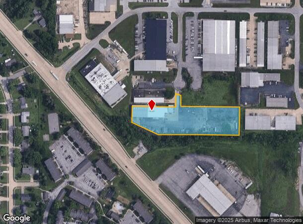  6215 Commodity Ct, Fort Wayne, IN Parcel Map