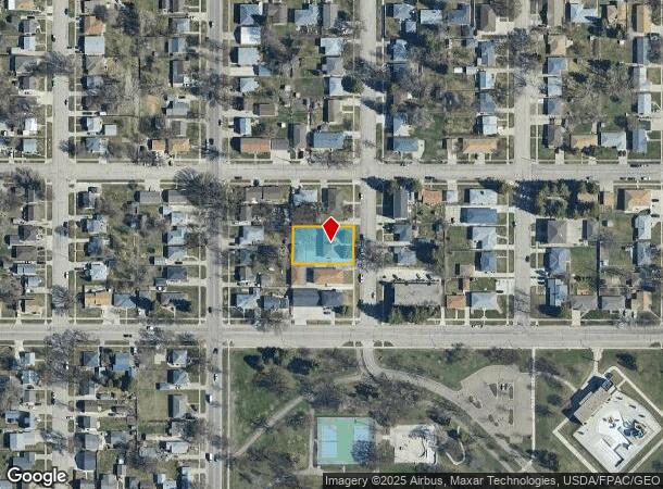  1116 N 17Th St, Bismarck, ND Parcel Map