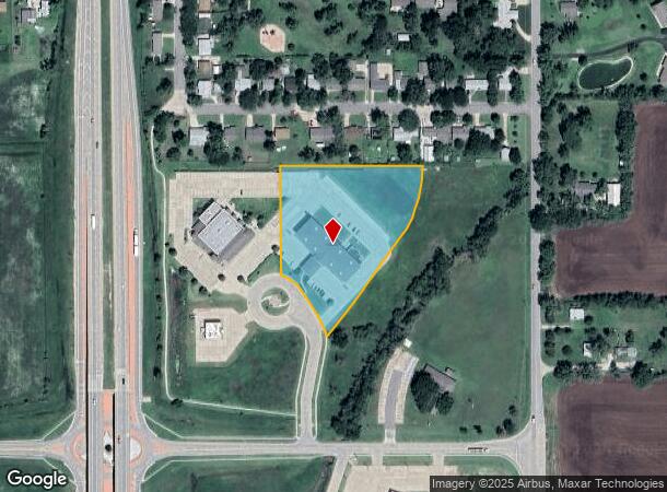 1430 E Broadway Ct, Newton, KS Parcel Map