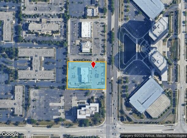  830 N Meacham Rd, Schaumburg, IL Parcel Map