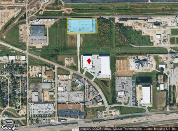 1015 Red Bluff Rd, Pasadena, TX Parcel Map