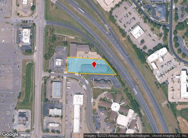 1518 Sw Wanamaker Rd, Topeka, KS Parcel Map