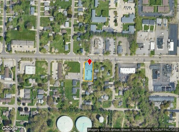  1220 E Tallmadge Ave, Akron, OH Parcel Map
