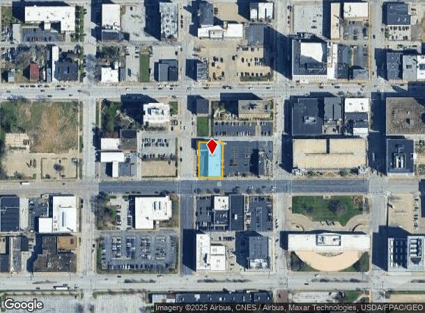  426 W 2Nd St, Davenport, IA Parcel Map