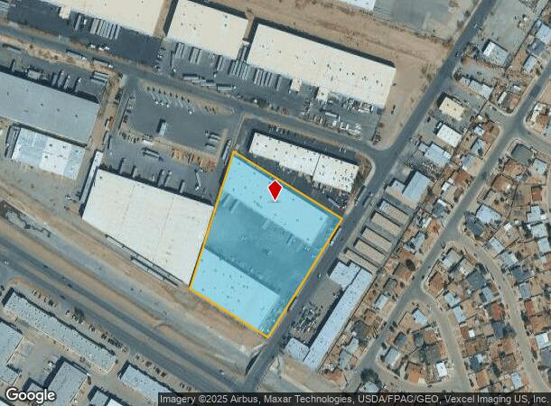 901 Tony Lama St, El Paso, TX Parcel Map