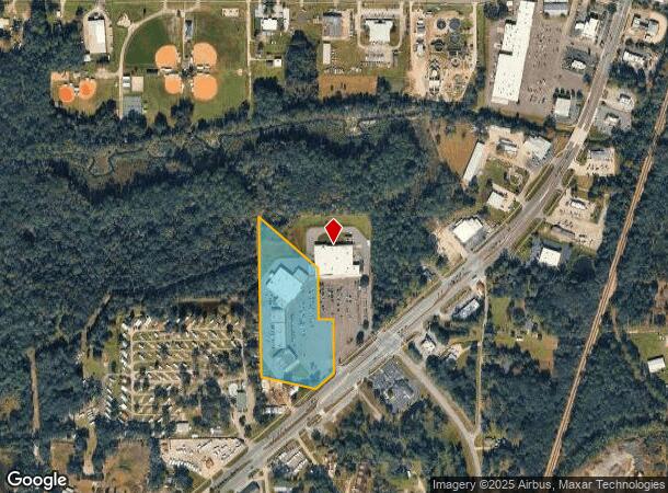  1371 S Walnut St, Starke, FL Parcel Map