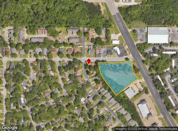  2325 Aberdeen Dr, Tyler, TX Parcel Map