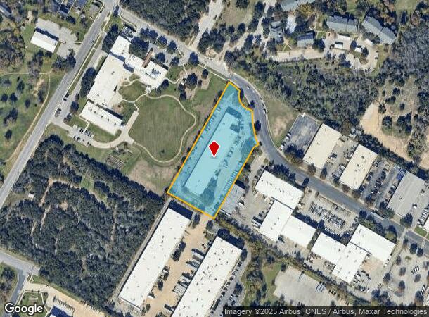  5811 Techni Center Dr, Austin, TX Parcel Map