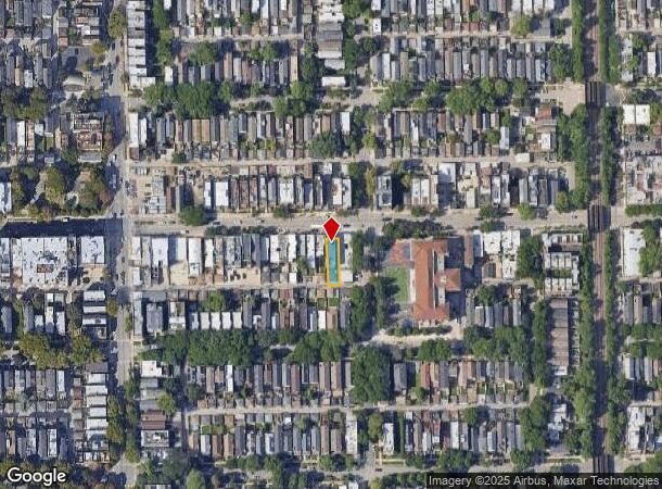  1905 W Belmont Ave, Chicago, IL Parcel Map