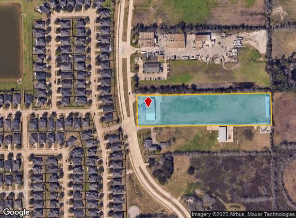  2505 Reid Blvd, Pearland, TX Parcel Map