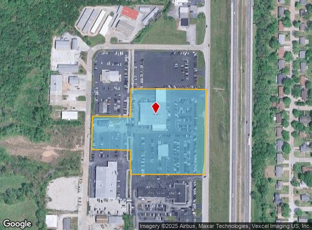 1435 Mcnutt St, Herculaneum, MO Parcel Map