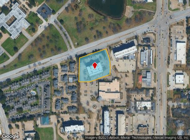 809 W Harwood Rd, Hurst, TX Parcel Map