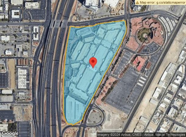  525 S Grand Central Pkwy, Las Vegas, NV Parcel Map