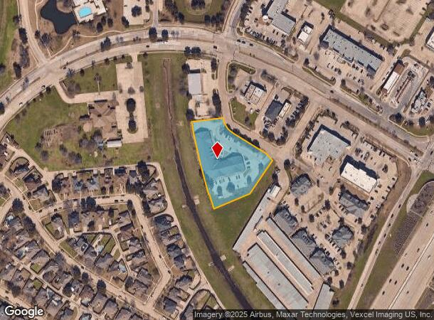  4125 Fairway Dr, Carrollton, TX Parcel Map