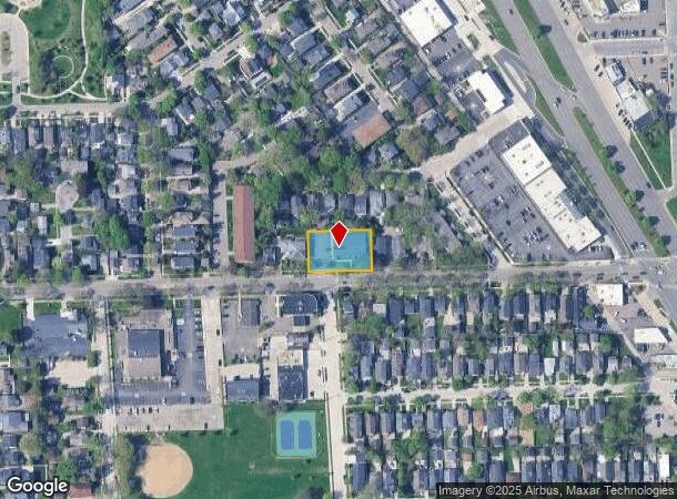 575 E Lincoln St, Birmingham, MI Parcel Map