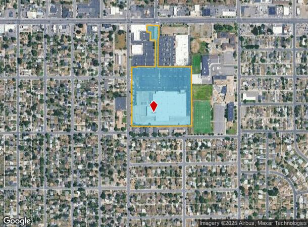 400 S Zuni St, Denver, CO Parcel Map